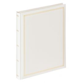 Biały album Walther na zdjęcia pod folię - 30 samoprzylepnych kart 25x30 i szyty grzbiet
